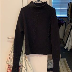 Gap black turtle neck sweater